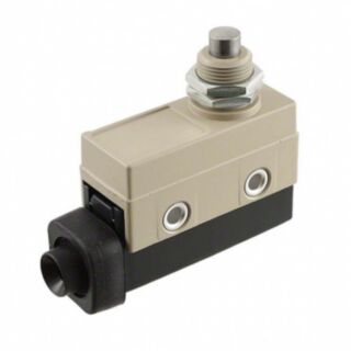 106425-Enclosed basic switch, panel mount plunger, SPDT, 15A