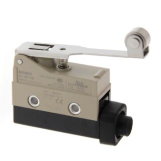 106353-Enclosed basic switch, hinge roller lever, SPDT, 15 A
